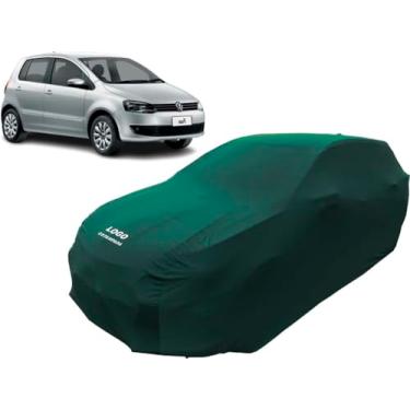 Imagem de Capa Automotiva Tecido Helanca Volksvagen Fox Alta Proteção (Verde)