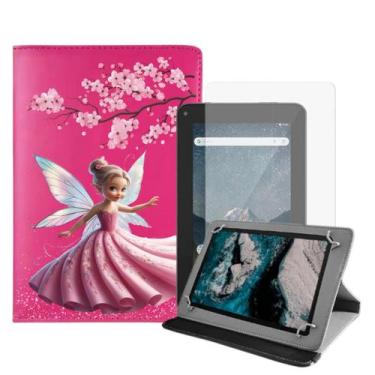 Imagem de Capa suporte Personalizada Fada para tablet Vision tab 7 Polegadas, M7