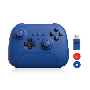 Imagem de Controle Bluetooth 8Bitdo Ultimate com Base de Carregamento - Azul