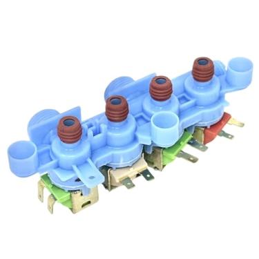 Imagem de Válvula de entrada de água WH13X26637 certificada de fábrica para lavadora OEM GE Hotpoint, AP6282070, WH13X24058, 4546358, PS12171559-2 ANOS DE GARANTIA