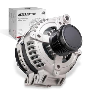 Imagem de ZYLARO Alternador para/Dodge Grand Caravan Avenger Journey para/Ram C/V para/Chrysler 200 Town Country para/Volkswagen Routan, OE 04801624AD, 421000-0770, 12V 160A 6Groove