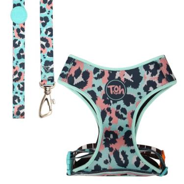 Imagem de Toh Conjunto Peitoral Neoprene E Guia Savana G