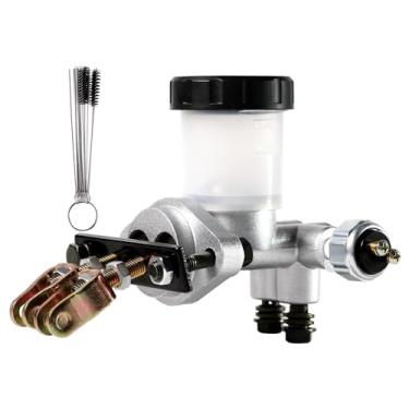 Imagem de Cilindro mestre de freio hidráulico compatível com Go Kart Buggy Sunl BMS Kandi Roketa Kazuma Kinroad TaoTao Twister ATV 90cc 110cc 125cc 150cc 200cc 250cc motor