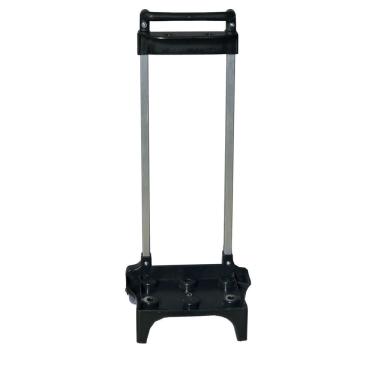 Imagem de Suporte Carrinho Mochila 30Cm Rodinha Silicone Escolar Preto