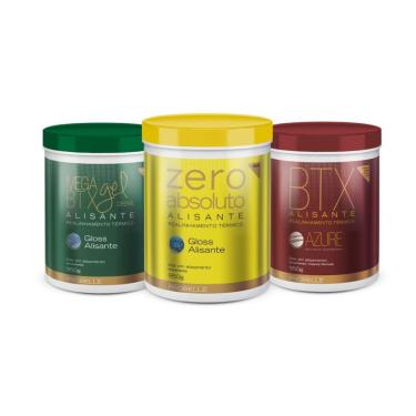 Imagem de Kit 3 Botox 950G Probelle ( Zero Absoluto, Mega Gel e Azure)
