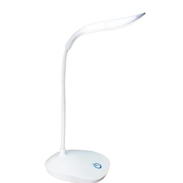 Imagem de Luminária Articulável de Mesa Led Touch Abajur Cama Recarregável Quarto Dormitório Sem Fio Flexível