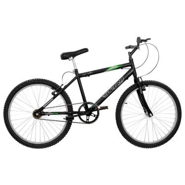 Imagem de Bicicleta Ultra Bikes Aro 24 Reforçada Freio V-Brake Sem Marcha Preto
