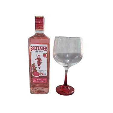 Imagem de Gin Beefeater Pink 750ml com Taça de Vidro