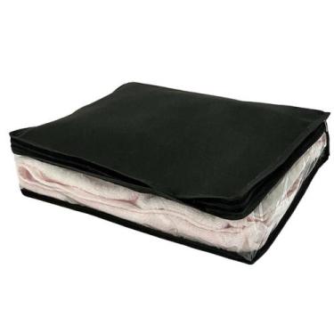 Imagem de Organizador De Guarda Roupas E Gavetas Maleiro Preto Pp - 123 Organize