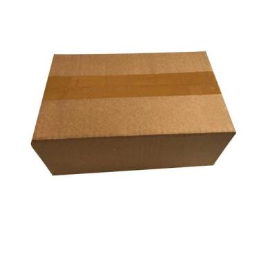 Imagem de Kit 25 Caixas de Papelão Resistente Semi Kraft 31x22x12 Para Mudanças 