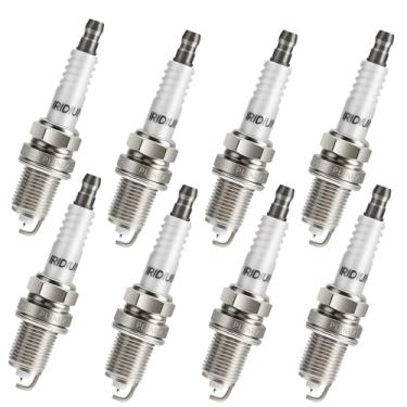 Imagem de Pacote com 8 velas de ignição Iridium 7100 ZFR6FGP compatíveis com Dodge Ram 1500 4.7 Durango Dakota Jeep Grand Cherokee Commander 2000 2001 2002 2003 2004 2005 2006 2007 V8 4.7L 5,2 L, 5 .9L