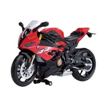 Imagem de BMW S1000RR Escala 1:12 Brinquedo De Motocicleta De Corrida De Metal F