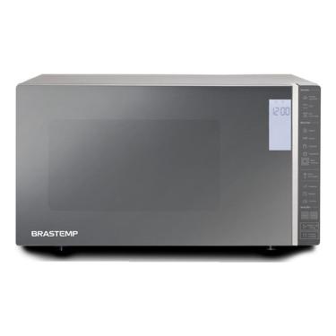 Imagem de Microondas De Bancada 32l Cinza 127v Com Grill - Brastemp
