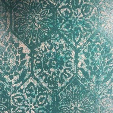 Imagem de Papel De Parede Capri Arabesco Verde 190512901