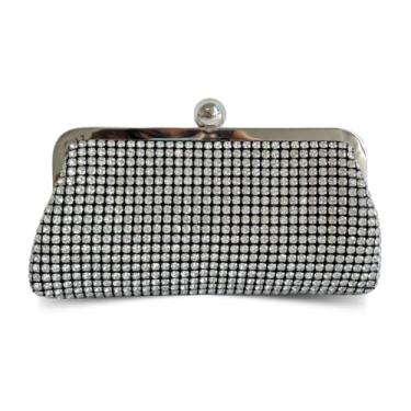 Imagem de Bolsa Carteira De Mão Clutch Festa Balada Ostentação Yasmin (Preto)