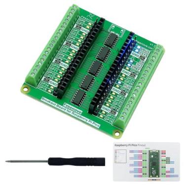 Imagem de Placa Breakout para bloco de terminais Raspberry Pi Pico FREENOVE