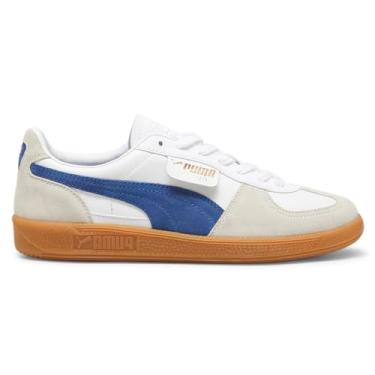 Imagem de PUMA Couro Palermo, Puma Branco/cinza vapor/Clyde Royal, 42