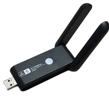 Imagem de Adaptador 2 Antenas Usb 3.0 Wifi Ac1300 Dual Band 5GHz 1300 mbps