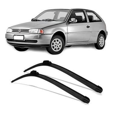 Imagem de Par Palhetas Limpador Parabrisa Silicone Gol G2 1995 À 1999