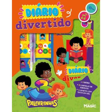 Imagem de Livro - 3 Palavrinhas - Diário Divertido