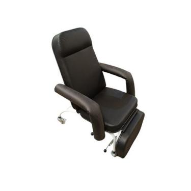 Imagem de Poltrona Hospitalar Descanso Reclinável Com Perneira Independente e Ro