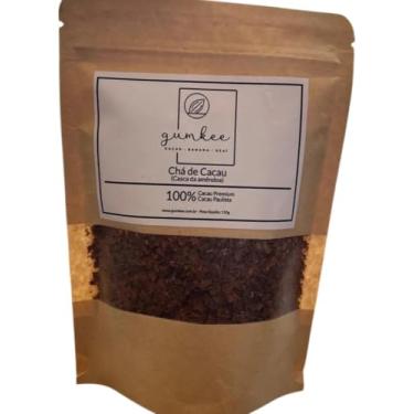 Imagem de Gumkee Chá de Cacau Premium, 100% Cacau Paulista Natural, 150g, Sem Glúten, Zero Lactose