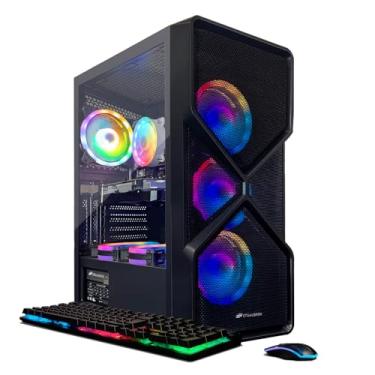 Imagem de STGAubron Computador PC Gaming Desktop, GeForce RTX 2060 Super 8G, Intel Core I7 8º até 4.1GHz, 16G DDR4, 1T SSD, WiFi 6 e BT 5.2, RGB Fan x6, Windows 11 Home