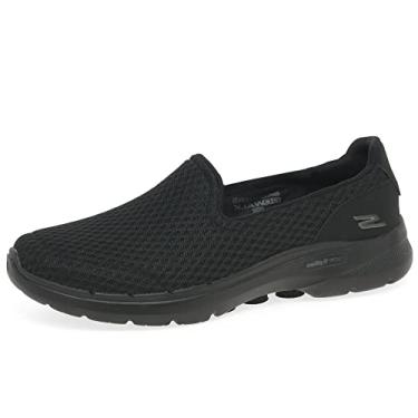 Imagem de Skechers Tênis feminino Go Walk 6-Big Splash, Preto, 8