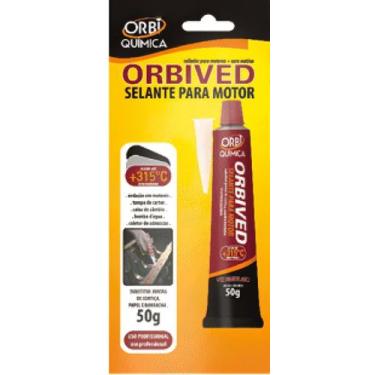 Imagem de COLAS SILICONE ORB VERMELHO NEUTRO ALTA TEMPERATURA (+240ºC) - ELET/OR