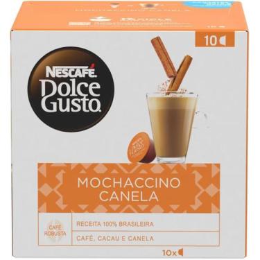 Imagem de NESCAFE DOLCE GUSTO Cafe em Capsula Mochaccino Canela 10 - Nescafé, 10