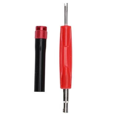 Imagem de Aramox Kit de Adaptador de Porta de Serviço Evap Automotivo, Adaptador de Testador Com Ferramenta de Desmontagem de Válvulas, Adaptador de Máquina de Fumaça Multifuncional