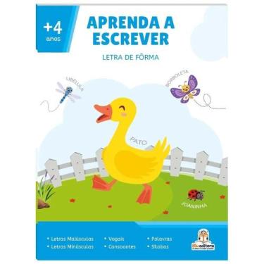 Imagem de Aprenda a escrever: letra de fôrma - Blu Editora, 3
