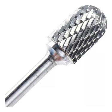 Imagem de 2X Lima Rotativa Cilíndrica 12Mm X 20Mm Metal Duro Corte Dup