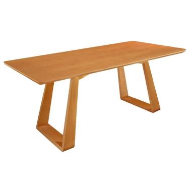 Imagem de Mesa Dallas Plus 200x100 SEM Vidro Valverde Cor Cinamomo