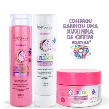 Imagem de Forever Liss Shampoo, Condicionador, Máscara Magia Unicórnio - Forever