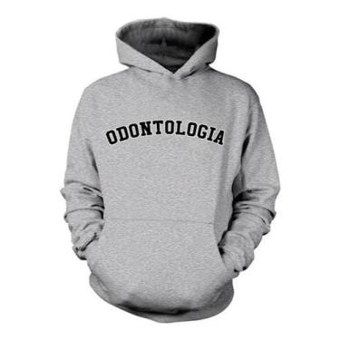 Imagem de Moletom Agasalho Casaco Faculdade Odontologia Blusa De Frio - LGAMN, P
