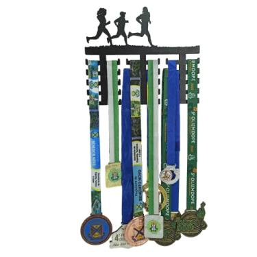 Imagem de Porta Medalhas de Corrida - Suporte para Medalhas de Maratona - Quadro para 30 Medalhas - Decoração sala