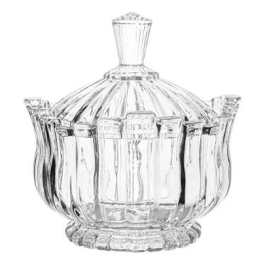 Imagem de Bomboniere Baleiro em Vidro Milan Transparente 900mL - Casambiente