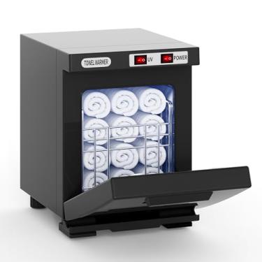 Imagem de Asiakarn Aquecedor de toalhas, aquecedores de toalhas quentes, mini aquecedor de toalha de 5L, aquecedor de toalha pequeno para tratamentos faciais.