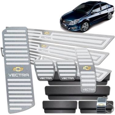 Imagem de Descanso Soleira Pedaleira Manual Prata Vectra 2006 A 2011 - JR PARTS