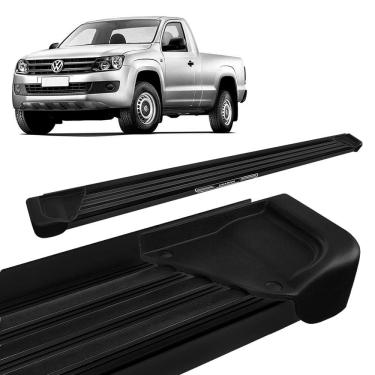 Imagem de Estribo Lateral Amarok CS 2010 a 2023 Alumínio Preto A1 Com 