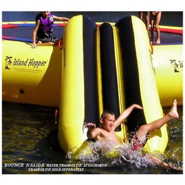 Imagem de Acessório de trampolim aquático, ISLAND HOPPER PVCSLIDE, Amarelo