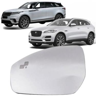 Imagem de Lente do Espelho Retrovisor Velar F-pace E-pace de 2016 À 2023 - Esque