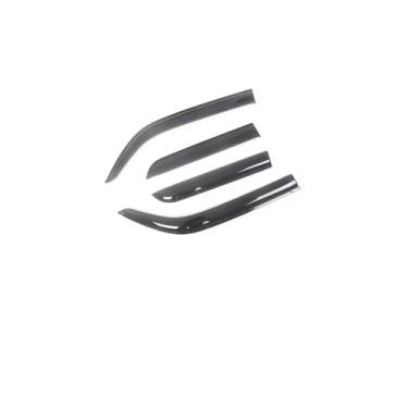 Imagem de GRJQRKHZ Defletor de janela lateral de carro para H&onda Accord Sedan 2013-2016 Weathershied viseira de porta vento sol proteção chuva janela lateral defletores de vento