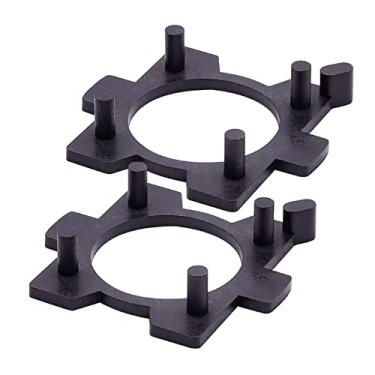 Imagem de YnGia Adaptador de luz de neblina LED H7, 1 par de clipe de retenção de lâmpada LED H7 Suporte de lâmpadas H7