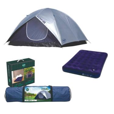 Imagem de Barraca Iglu Luna 6 Pessoas Acampamento Colchão Casal Mor