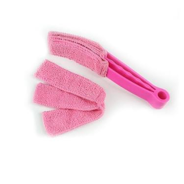 Imagem de Escova de remoção de poeira para limpeza de cortinas, 2 peças, persianas, ferramenta de limpeza multifuncional adequada para remoção de poeira