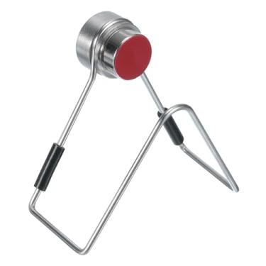 Imagem de Suporte de esponja magnético para pia de cozinha, suporte de esponja de prato de aço inoxidável, sem perfuração, secagem rápida, utensílio de cozinha, tamanho pequeno