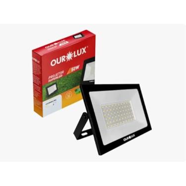 Imagem de Refletor Slim Led 50w Ip65 Branco Frio 6500k