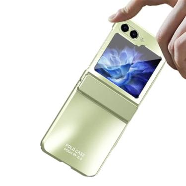 Imagem de Para samsung flip5 Capa protetora anti-queda para Samsung Galaxy Z Flip 5 5G Flip5 Zflip5 Dobradiça Capa funda, verde, para Samsung z flip 5